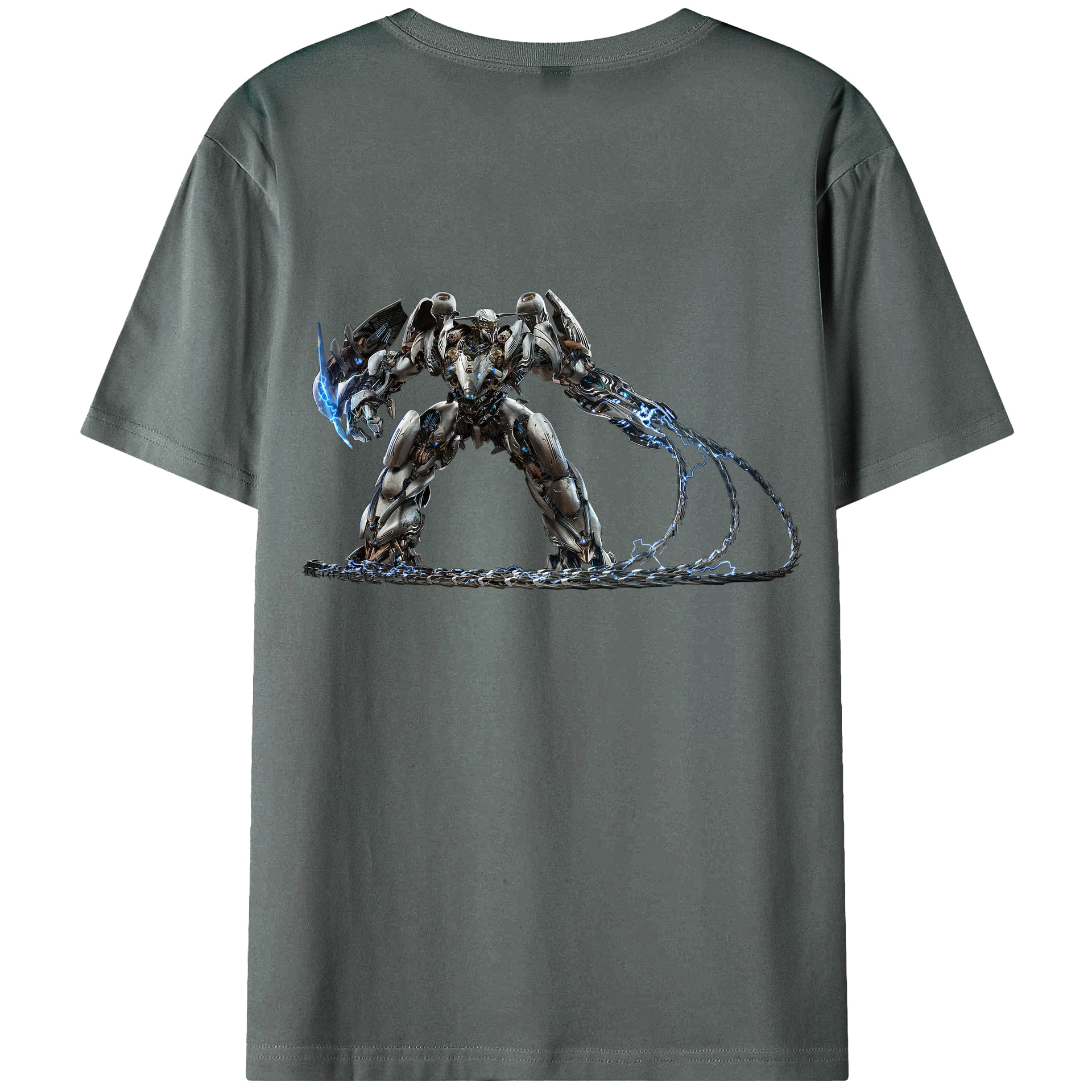 （画像用）  綿100％ メンズ半袖Tシャツ（バックプリント） 通気性